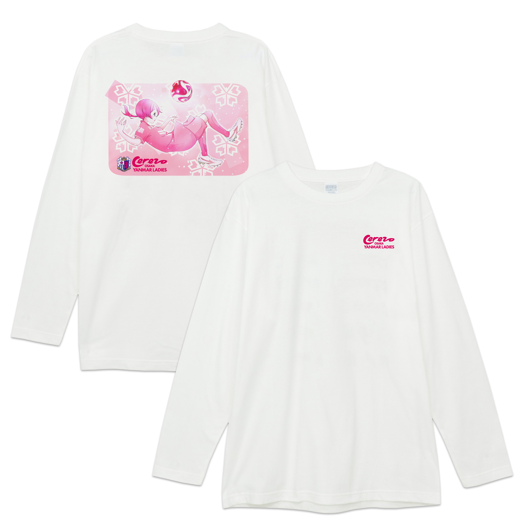 ♢﻿新品♢﻿ タグ付きMizuno セレッソ大阪 YANMAR 長袖 SNS投票でデザインが決定した100creatorsとのコラボグッズを発売